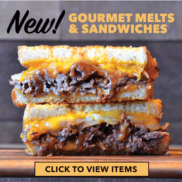 grilled cheese, melt, sandwiches, brisket, bbq, pulled pork, Nashville Hot chicken